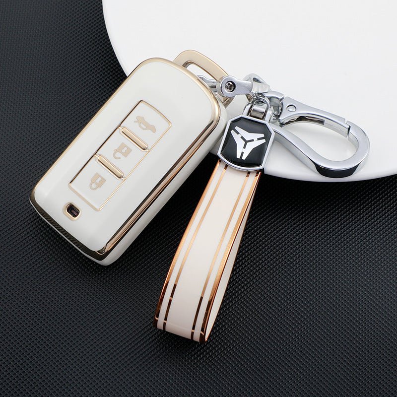 Mitsubishi TPU Car Key Holder Three Buttons