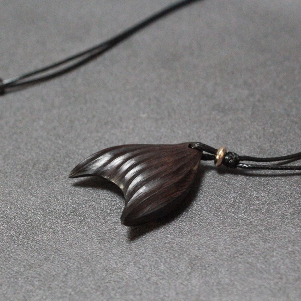 Sandal wood handmade fish tail accessories