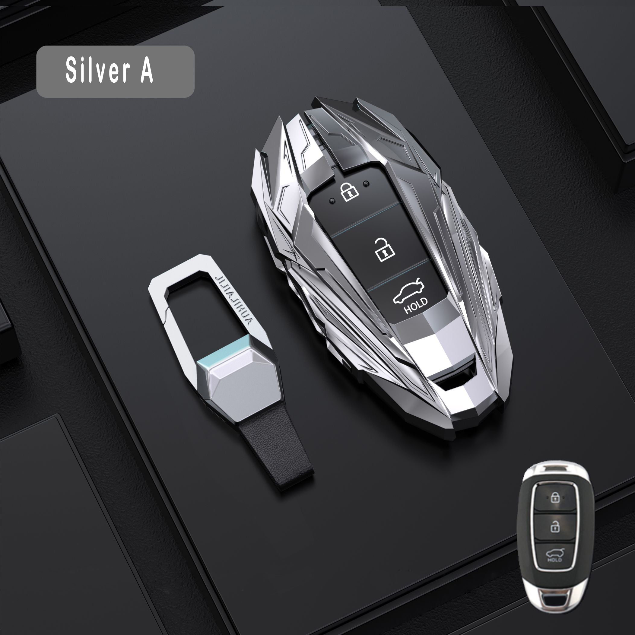 Hyundai Zinc Alloy Car Remote Car Key Shell