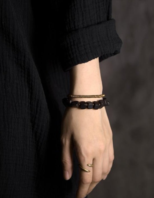Wood Bracelet Simple Style For Women