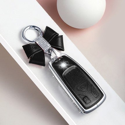 Audi Alloy+Cowhide Car Key Cover Q7/A5/TT/Q5