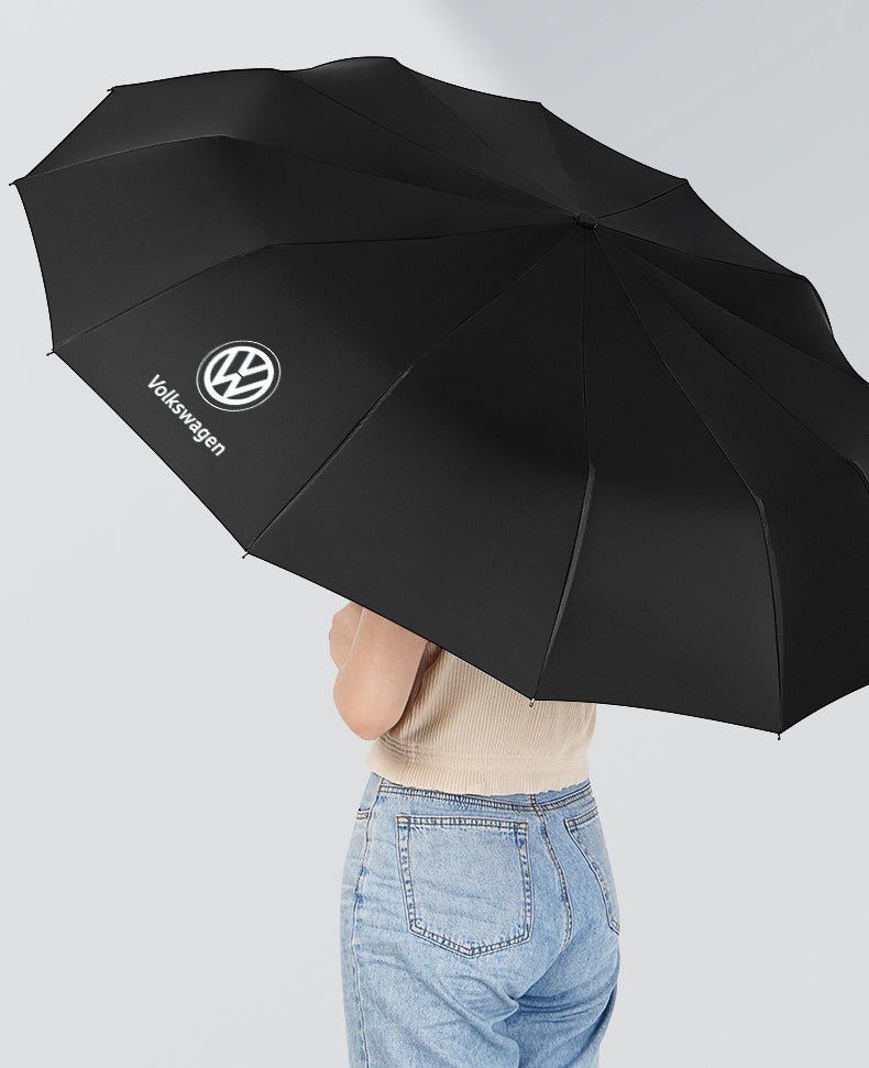 Volkswagen/VW Logo Self-folding Umbrella