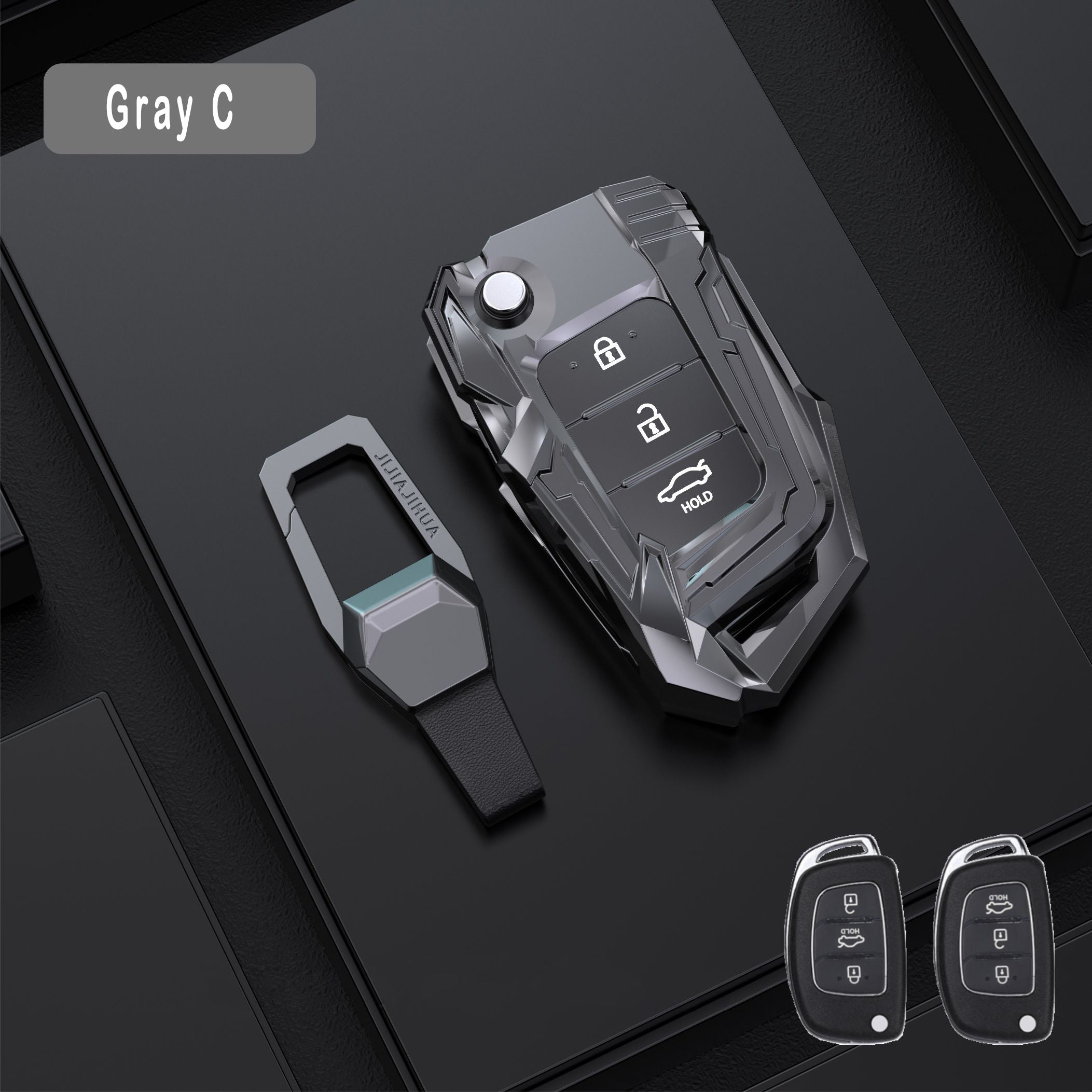 Hyundai Zinc Alloy Car Remote Car Key Shell
