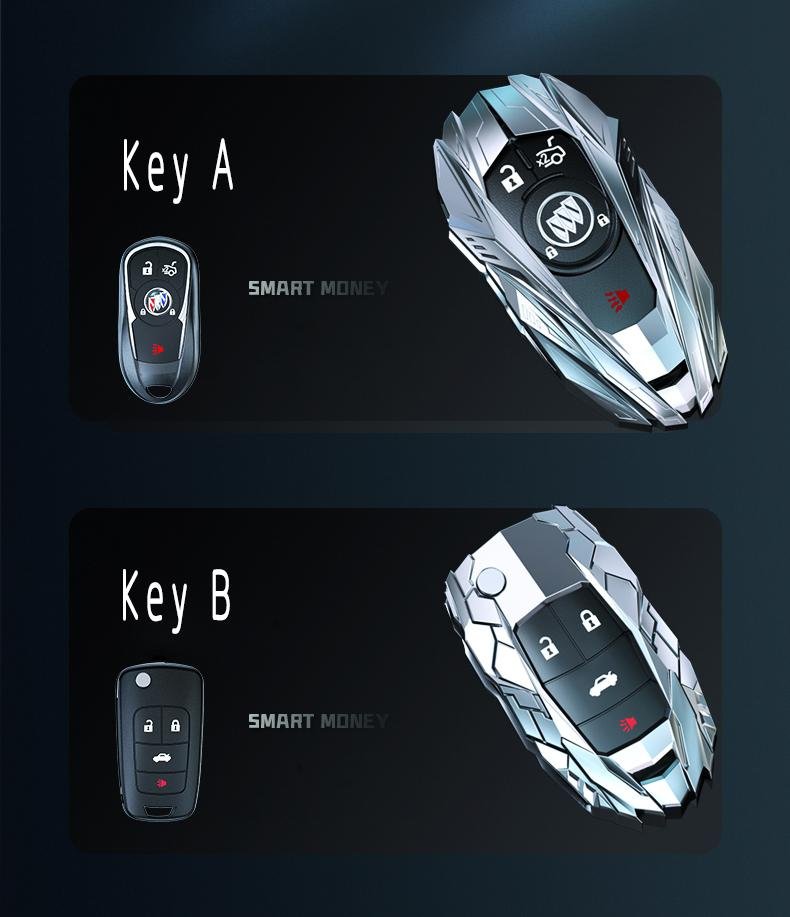 Buick Zinc Alloy Car Remote Car Key Shell