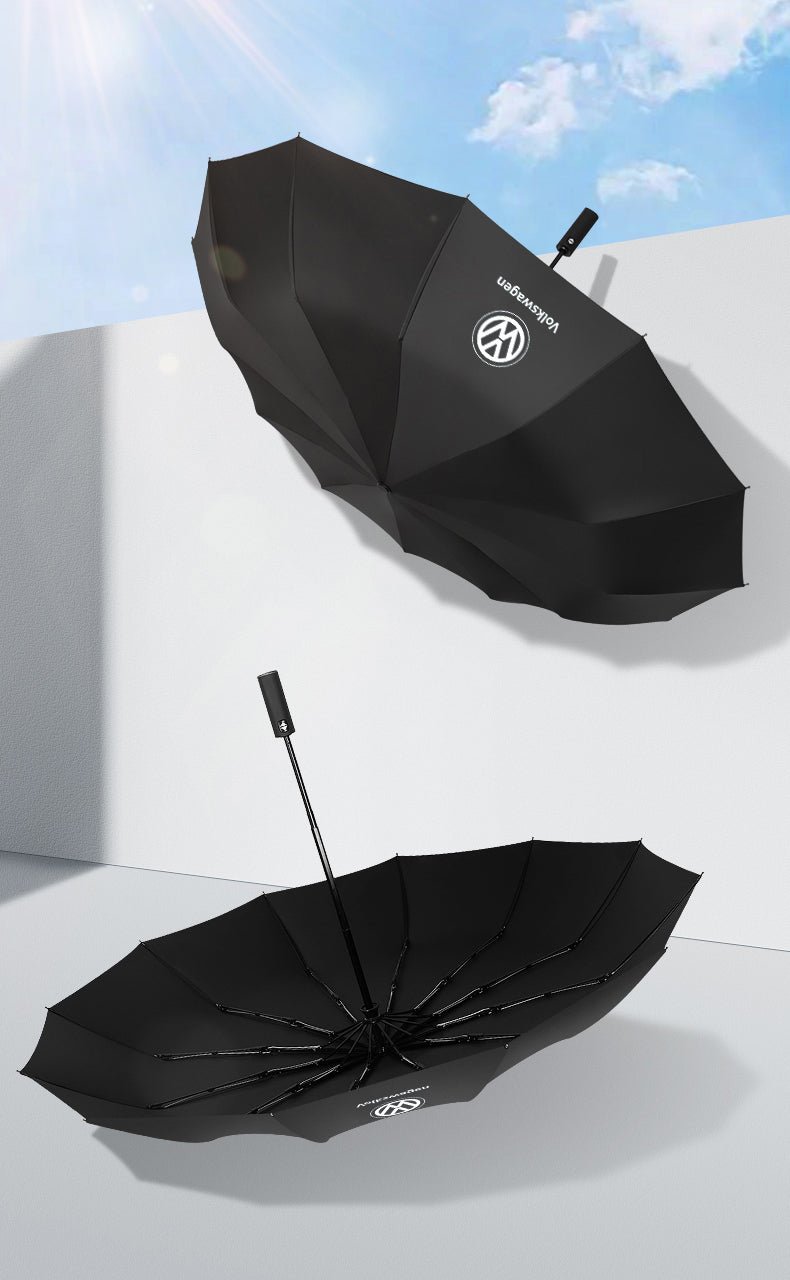 Volkswagen/VW Logo Self-folding Umbrella