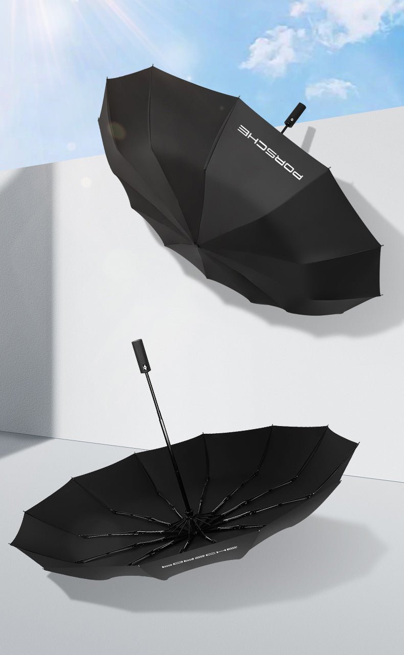 Porsche Logo Self-folding Umbrella
