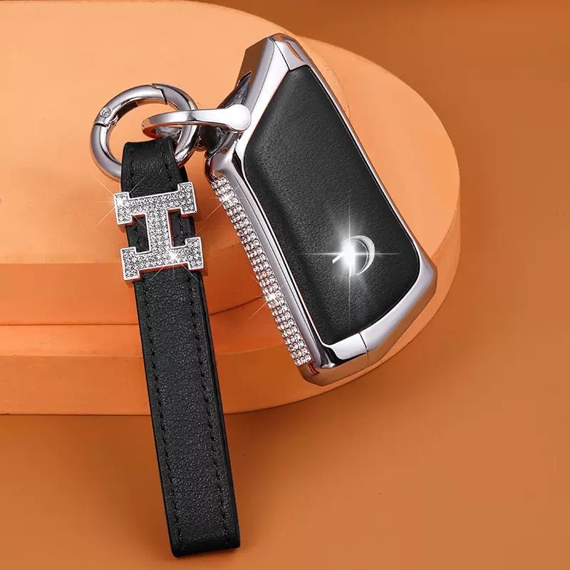 Lexus Alloy+Cowhide Car Key Cover