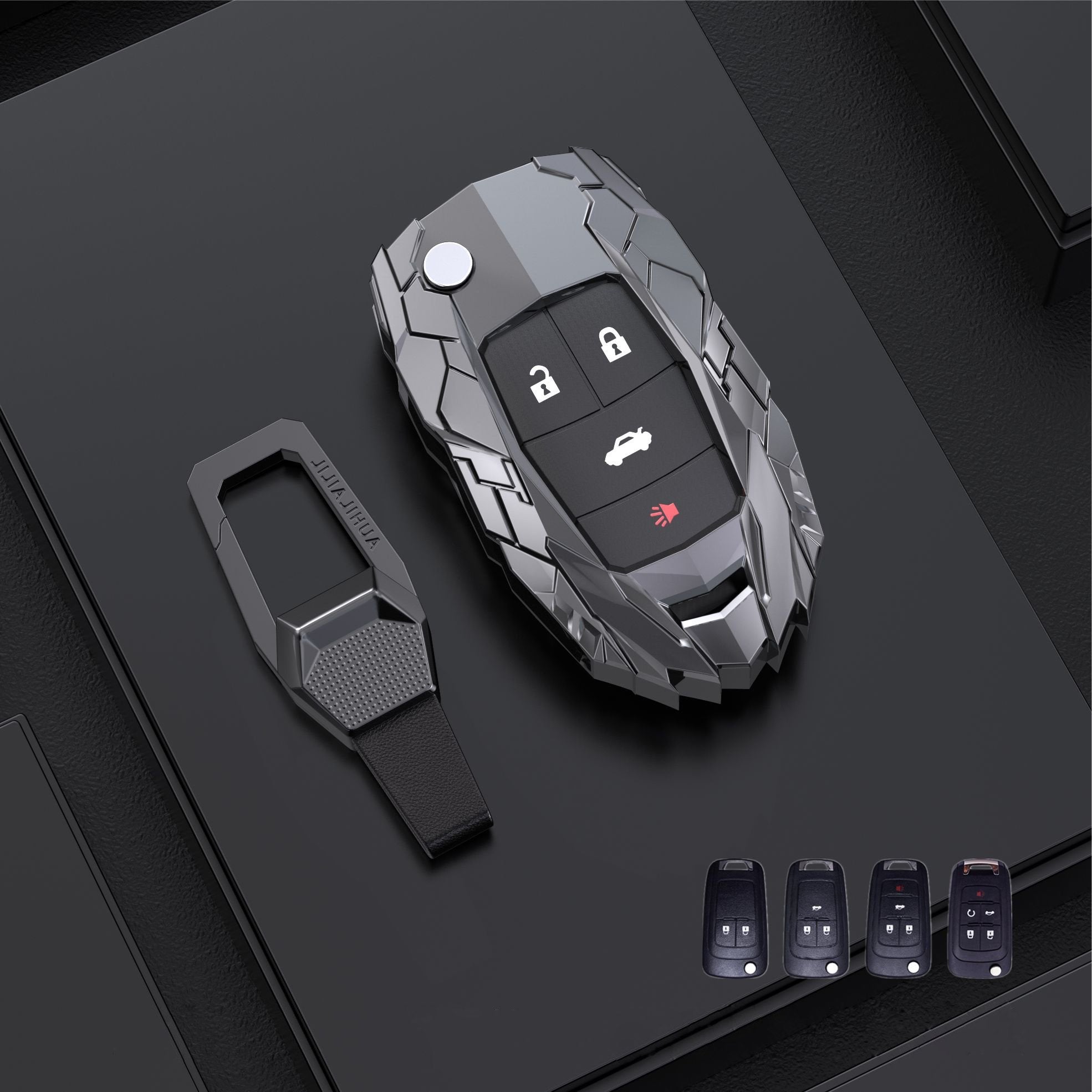 Chevrolet Zinc Alloy Car Remote Car Key Shell