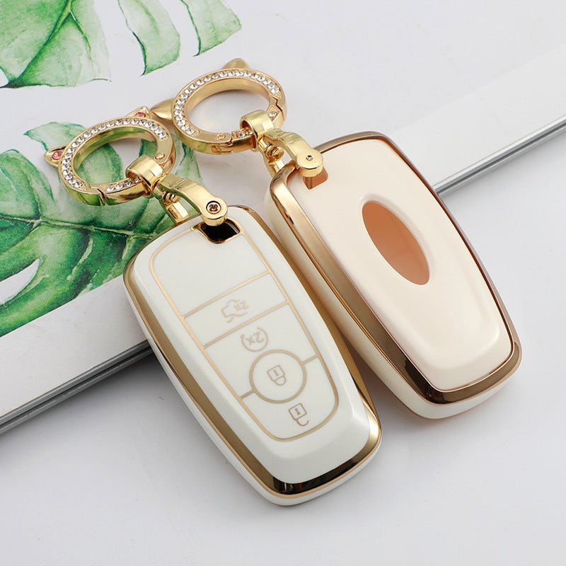Lincoln TPU Car Key Fob Case (4/5 buttons)