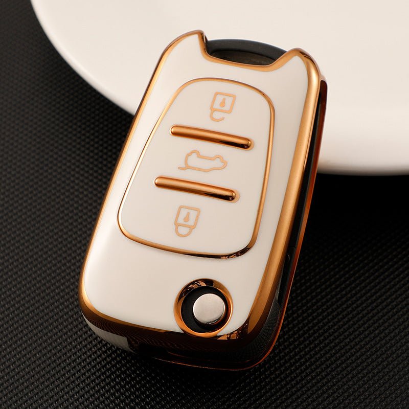 Hyundai Verna TPU Car Key Cover (Three buttons)