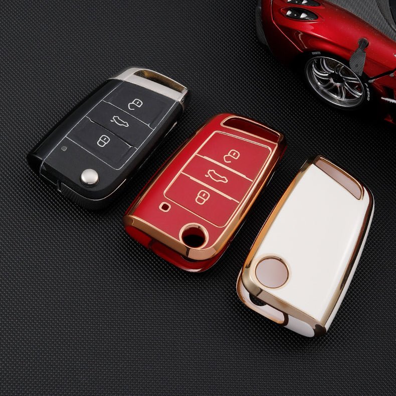 VW TPU Car Key Fob Case