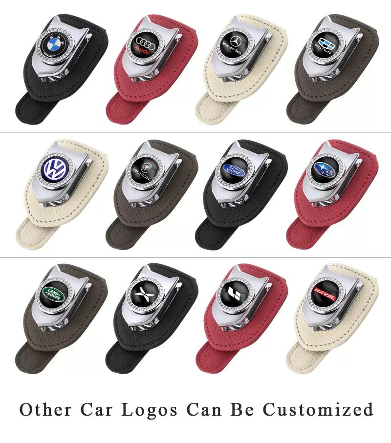 Benz Car Sunglasses Clip/Card Clip/Other Car Logos Can Be Customized