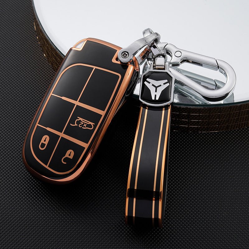 Jeep/Dodge TPU Car Key Cover Three Buttons