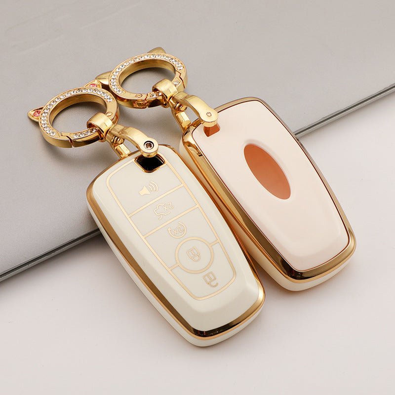 Lincoln TPU Car Key Fob Case (4/5 buttons)