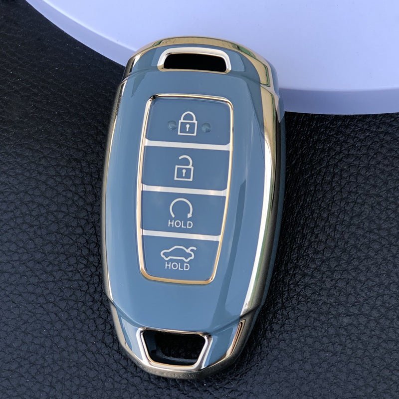 Hyundai TPU Car Key Cover (Four Buttons/Trunk)