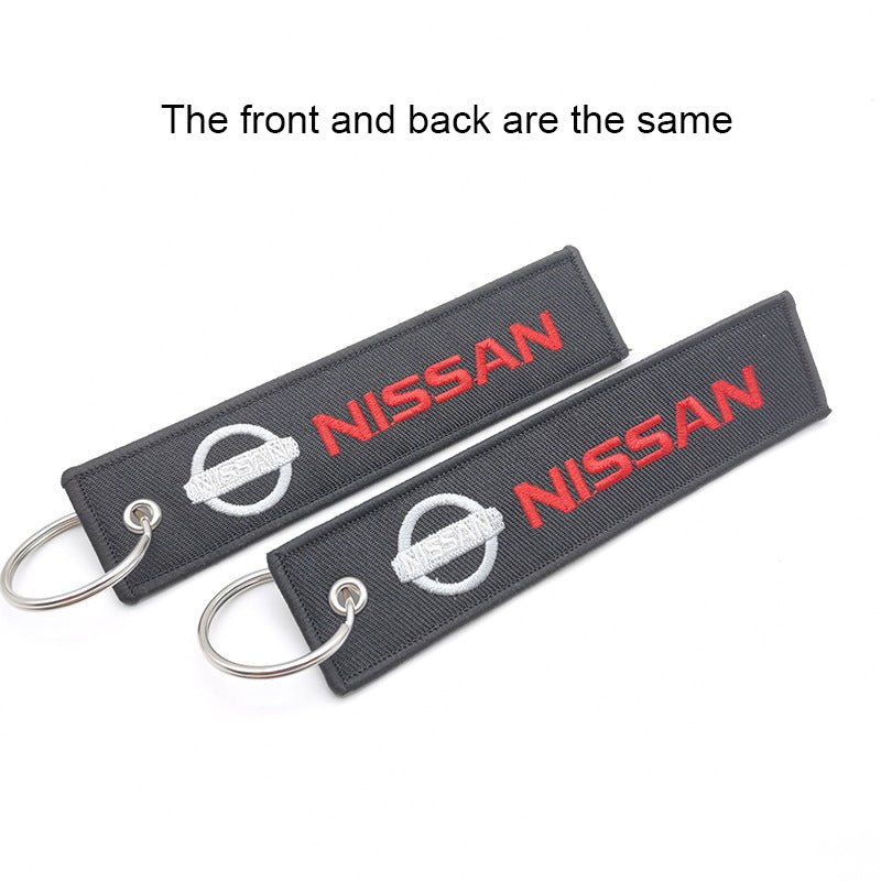 Canvas Key Chain with Car Logo