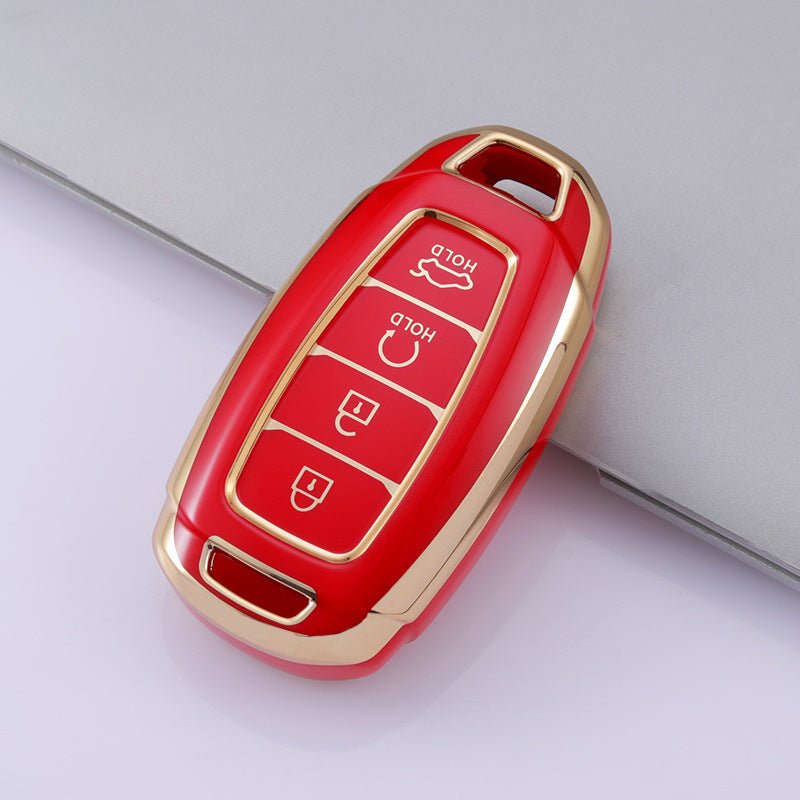 Hyundai TPU Car Key Cover (Four Buttons/Trunk)