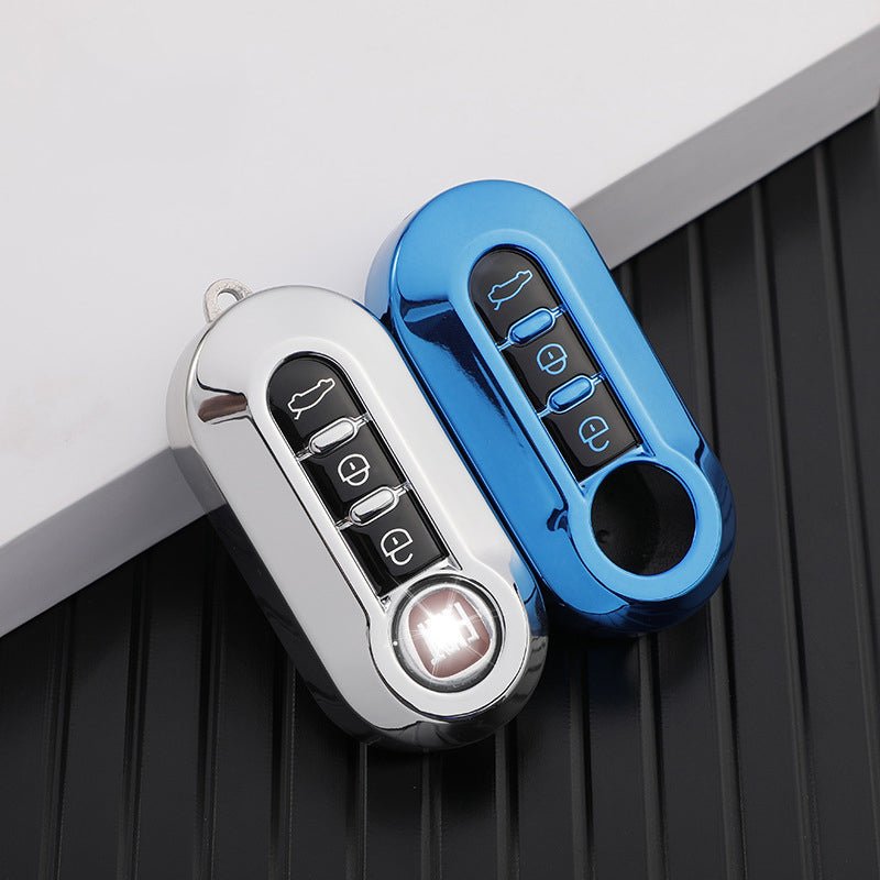 Fiat 500 TPU Car Key Fob Case