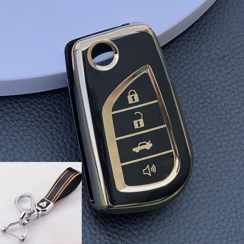 Toyota TPU Car Key Cover Corolla Camry(Two Buttons/Three Buttons/Four Buttons)