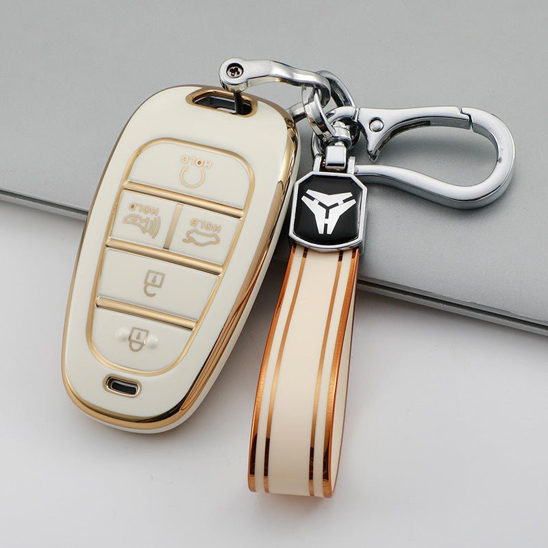 Hyundai TPU Car Key Fob Case Santa/Tucson/Sonata (5 buttons)