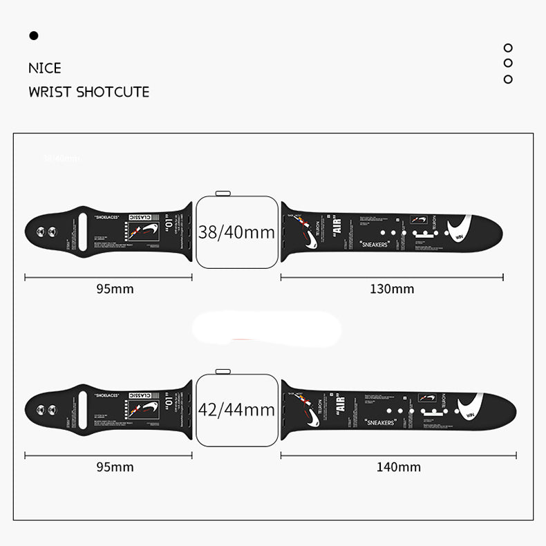 iWatch Silicone Band (series 1/2/3/4/5/6/SE/7/8)