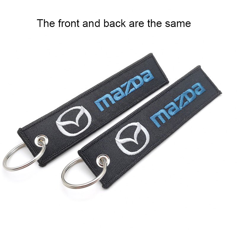 Canvas Key Chain with Car Logo