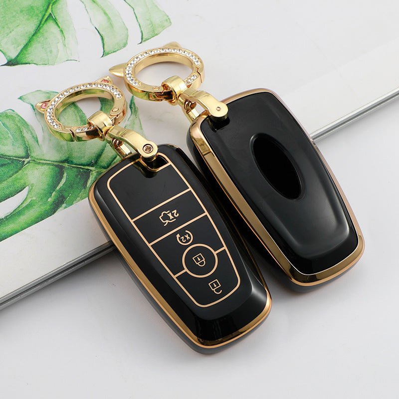 Lincoln TPU Car Key Fob Case (4/5 buttons)