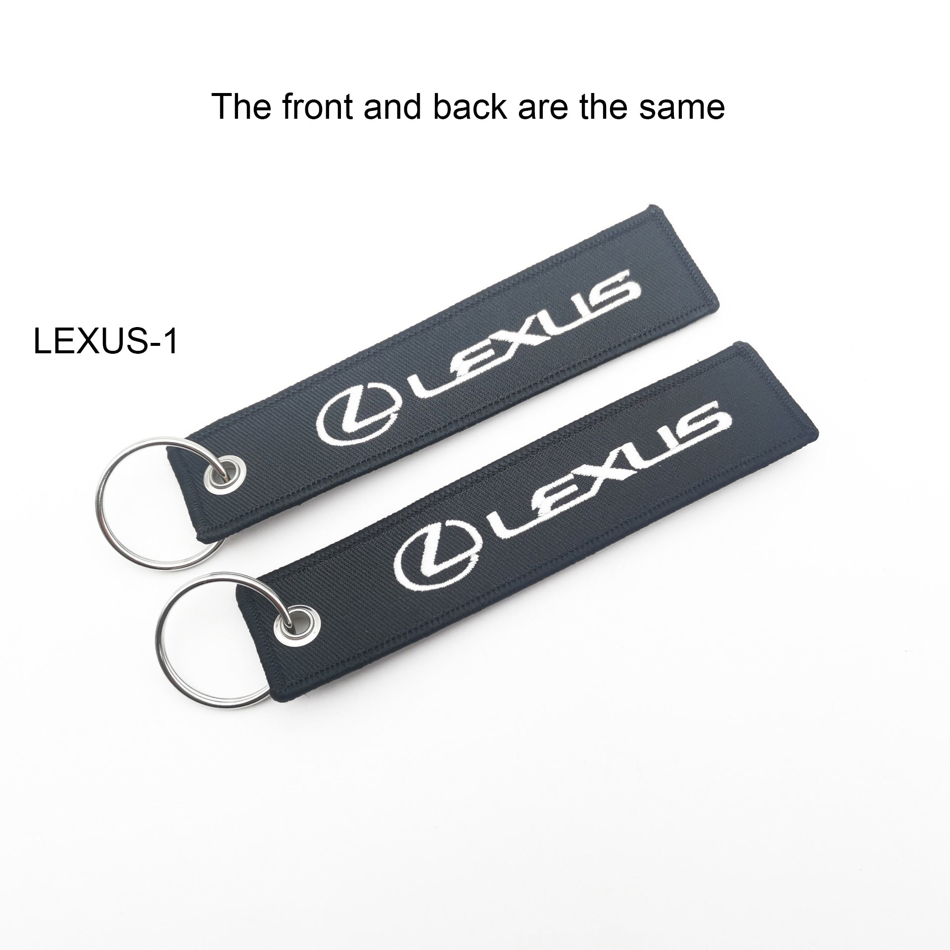 Canvas Key Chain with Car Logo