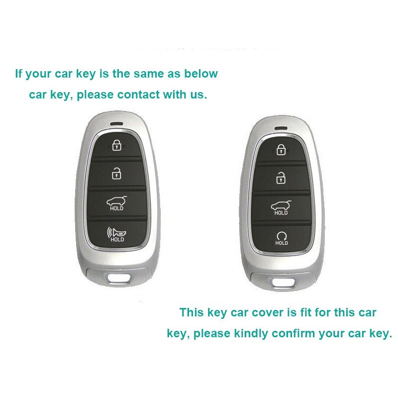 Hyundai TPU Car Key Fob Case Santa/Tucson/Sonata (4 buttons)