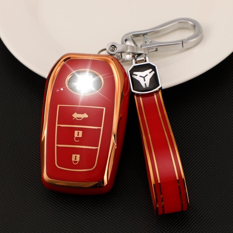 Toyota TPU Car Key Cover CROWN  VIOS (Two Buttons/Three Buttons/Four Buttons)