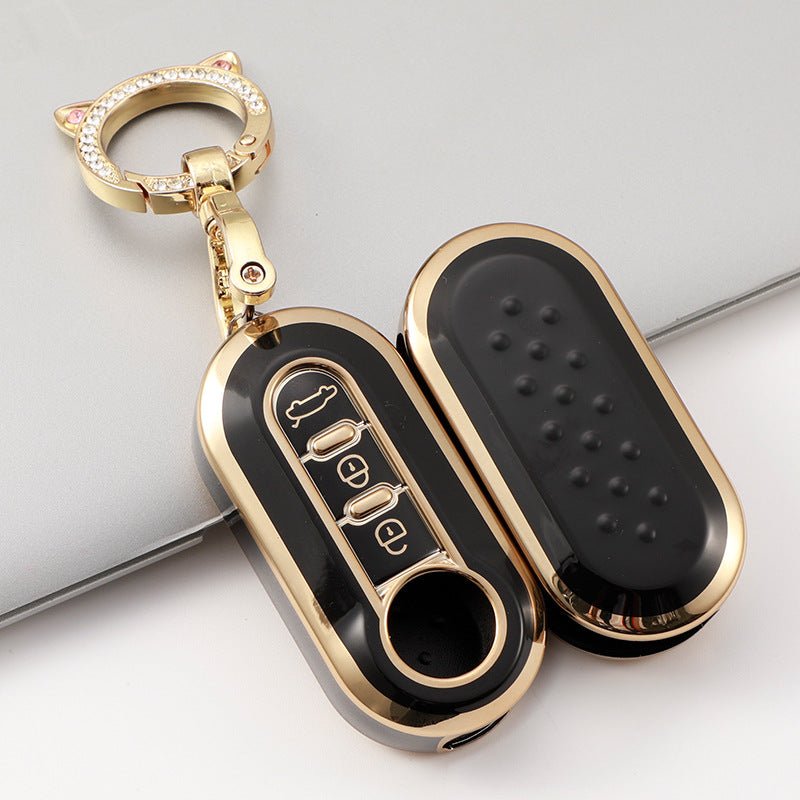 Fiat 500 TPU Car Key Fob Case