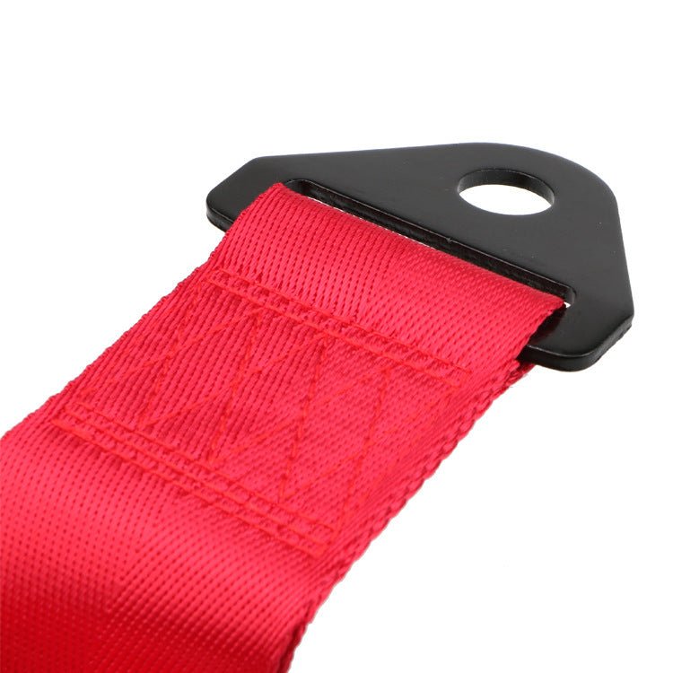 Tow Strap Nylon + Metal with Car Logo