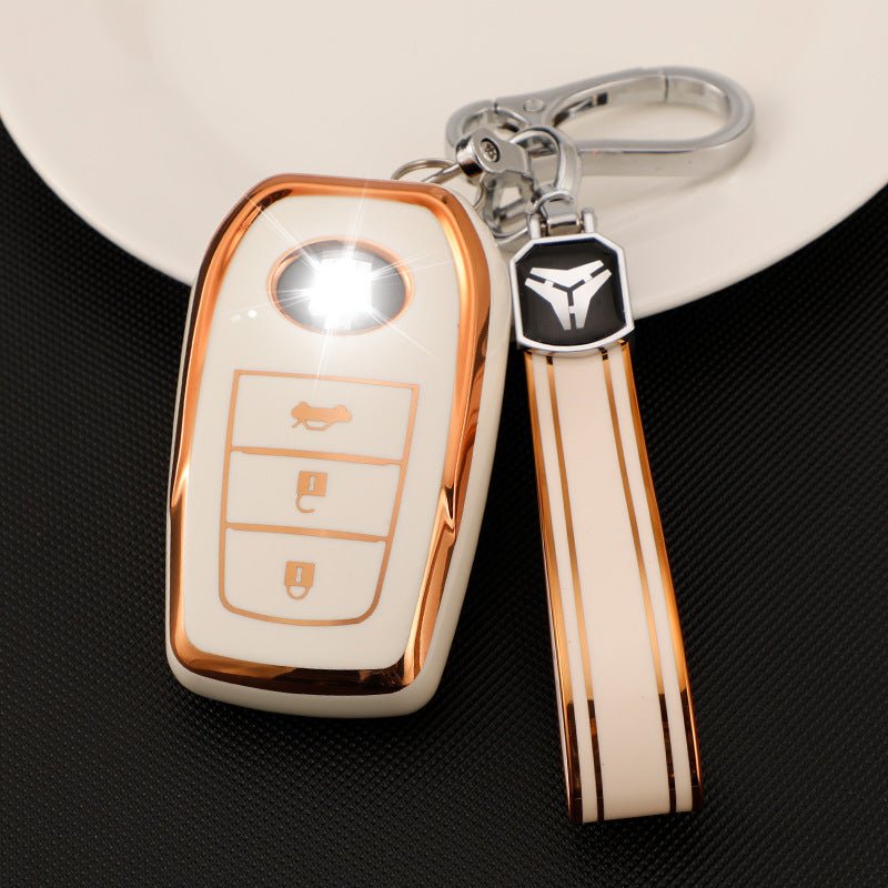 Toyota TPU Car Key Cover CROWN  VIOS (Two Buttons/Three Buttons/Four Buttons)