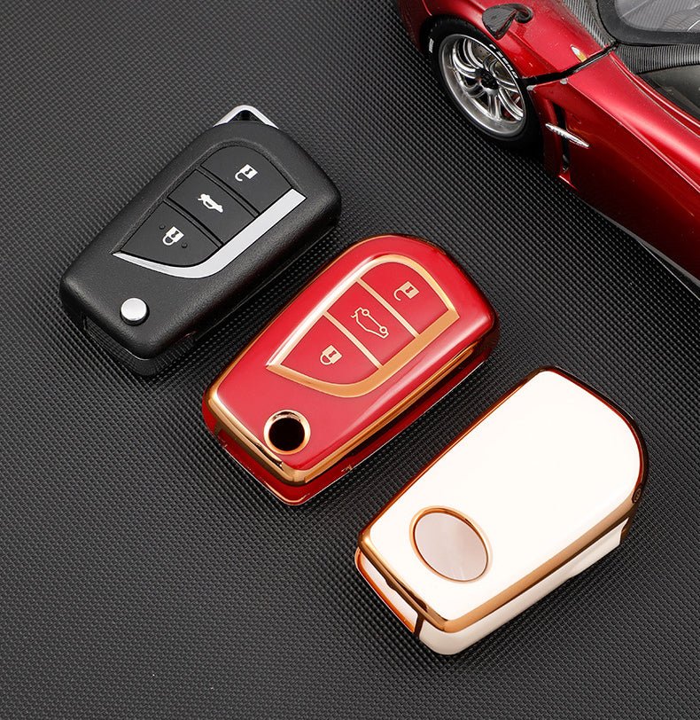 Toyota TPU Car Key Cover Corolla Camry(Two Buttons/Three Buttons/Four Buttons)