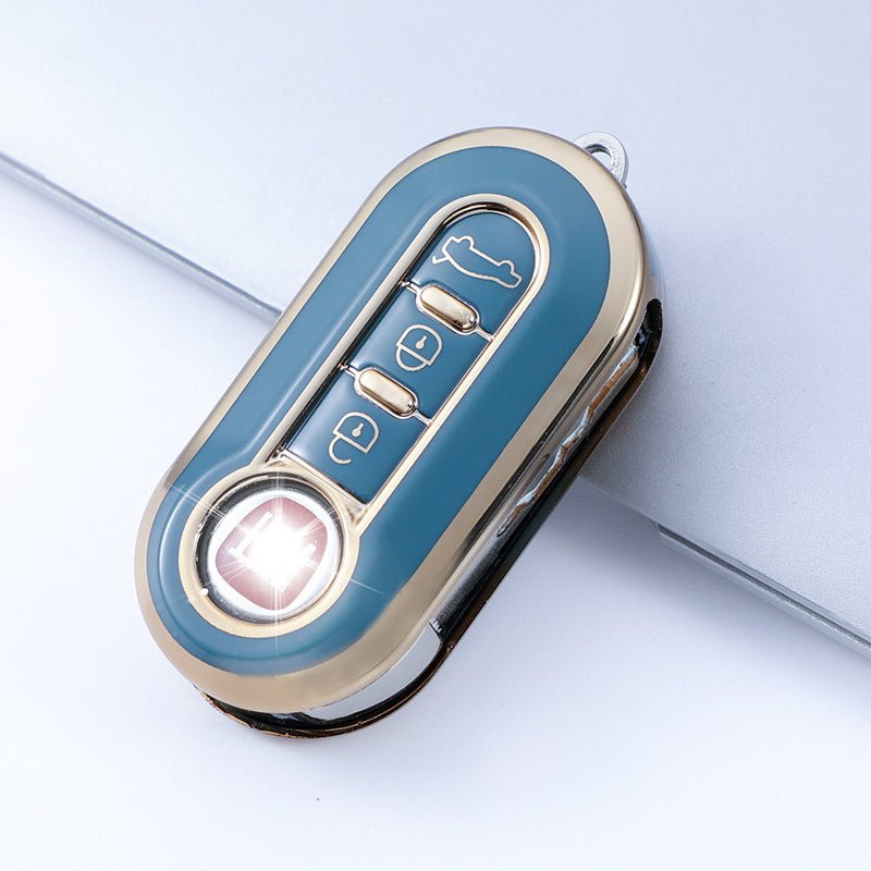 Fiat 500 TPU Car Key Fob Case