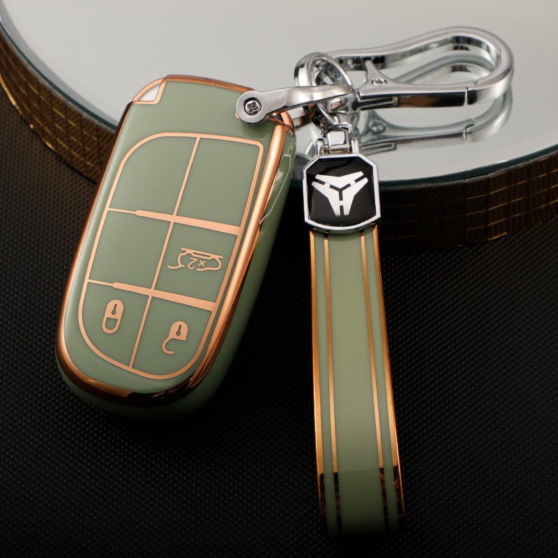 Jeep/Dodge TPU Car Key Cover Three Buttons