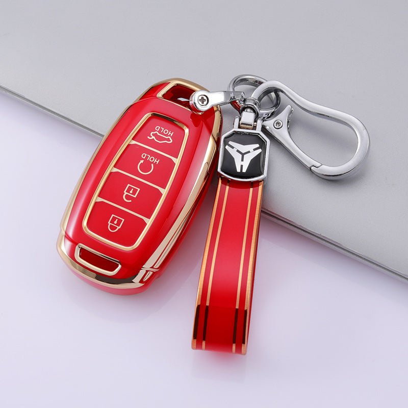 Hyundai TPU Car Key Cover (Four Buttons/Trunk)