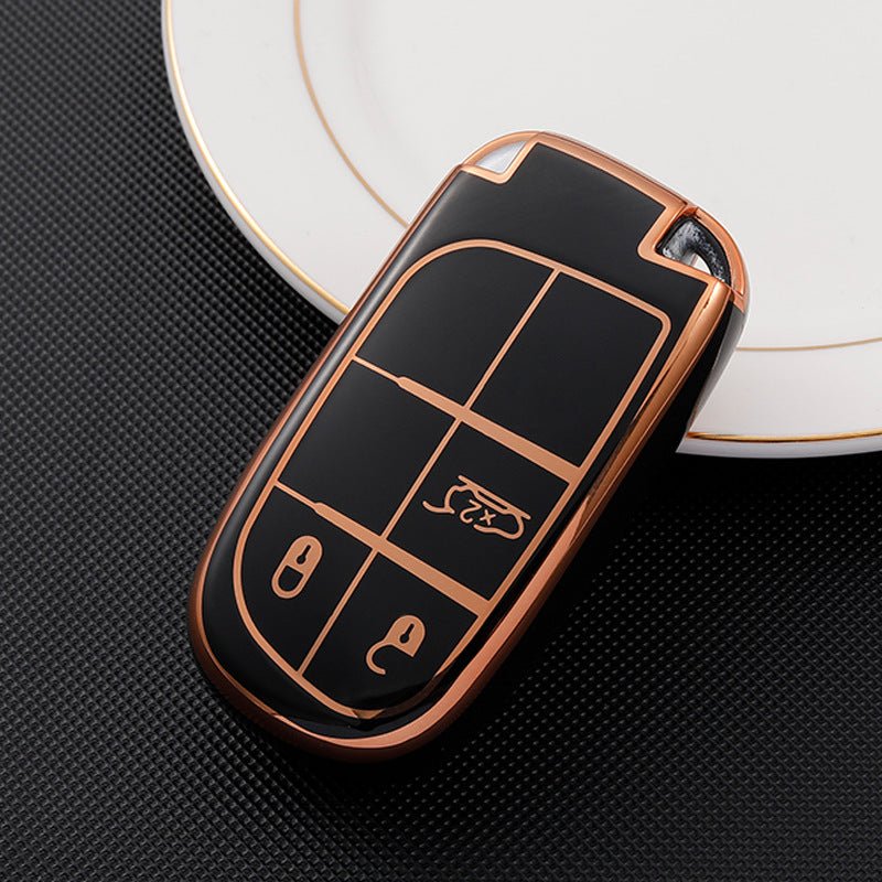 Jeep/Dodge TPU Car Key Cover Three Buttons