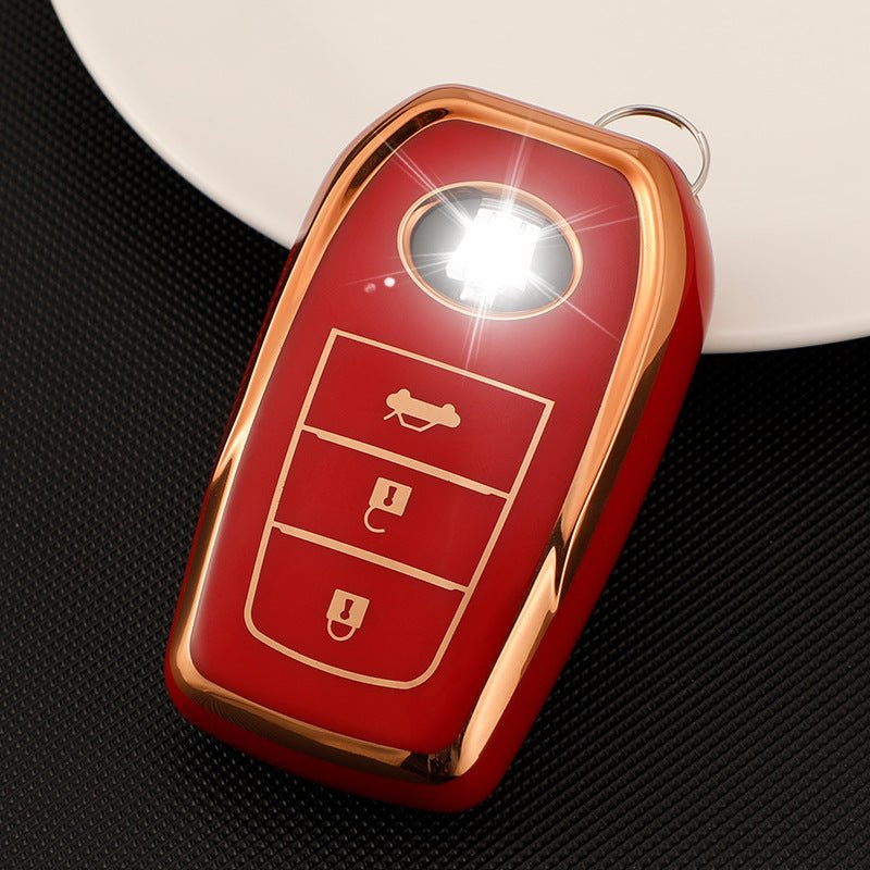 Toyota TPU Car Key Cover CROWN  VIOS (Two Buttons/Three Buttons/Four Buttons)