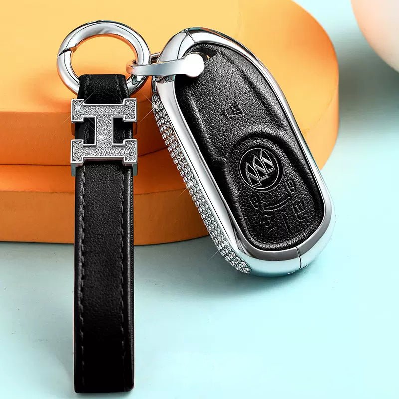 Buick Alloy+Cowhide Car Key Cover