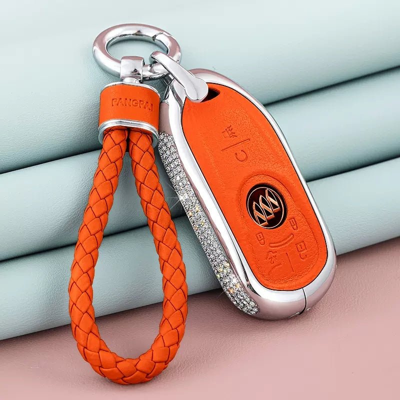 Buick Alloy+Cowhide Car Key Cover