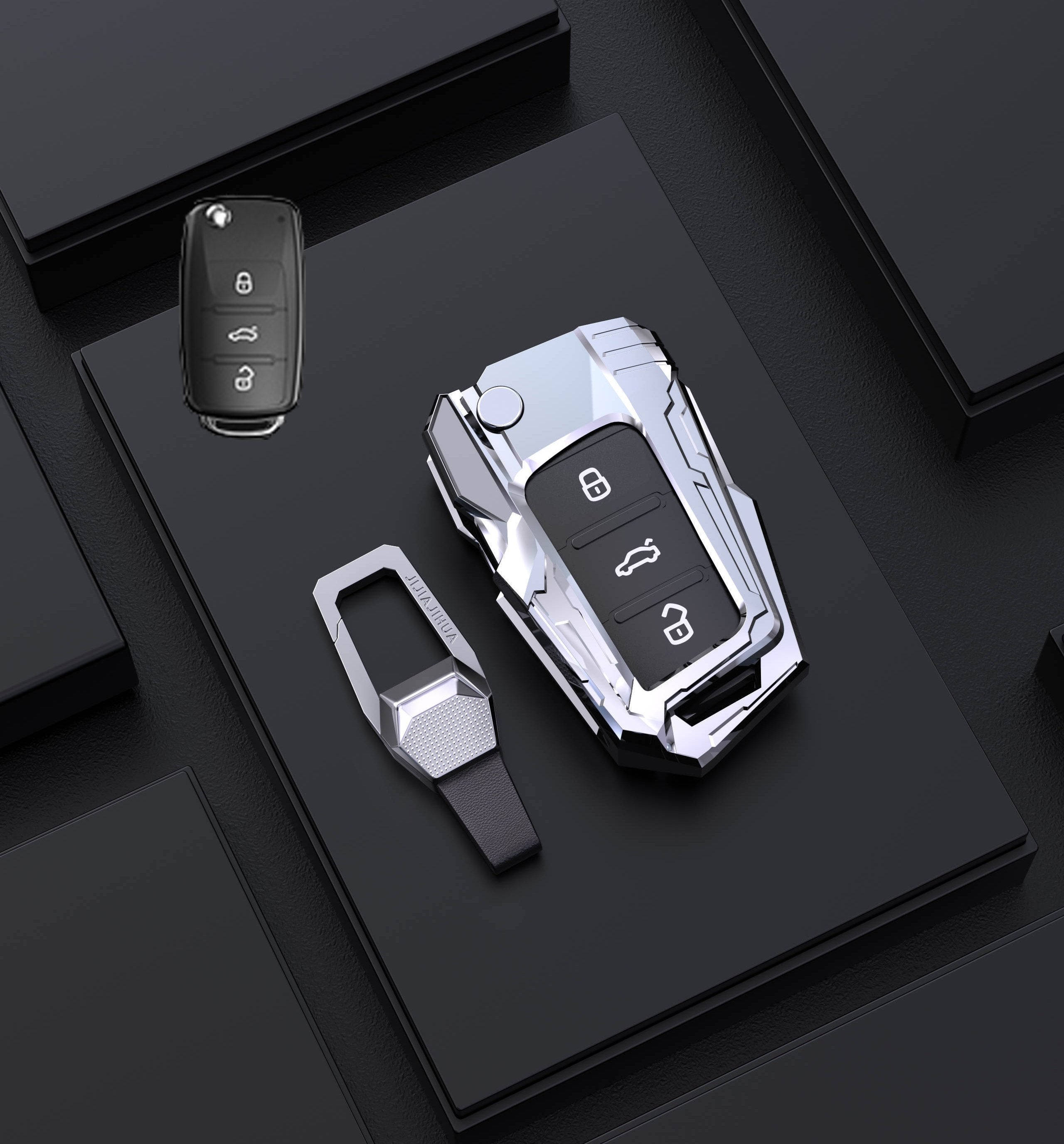 VW Zinc Alloy Car Remote Car Key Shell