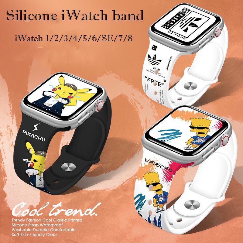 iWatch Silicone Band (series 1/2/3/4/5/6/SE/7/8)